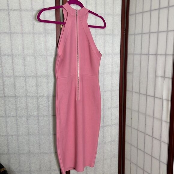 NWT BCBGMAXARAZIA PINK PARTY DRESS SIZE XS - Picture 3 of 6
